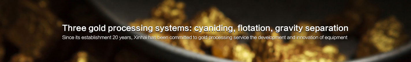 Xinhai three gold processing systems